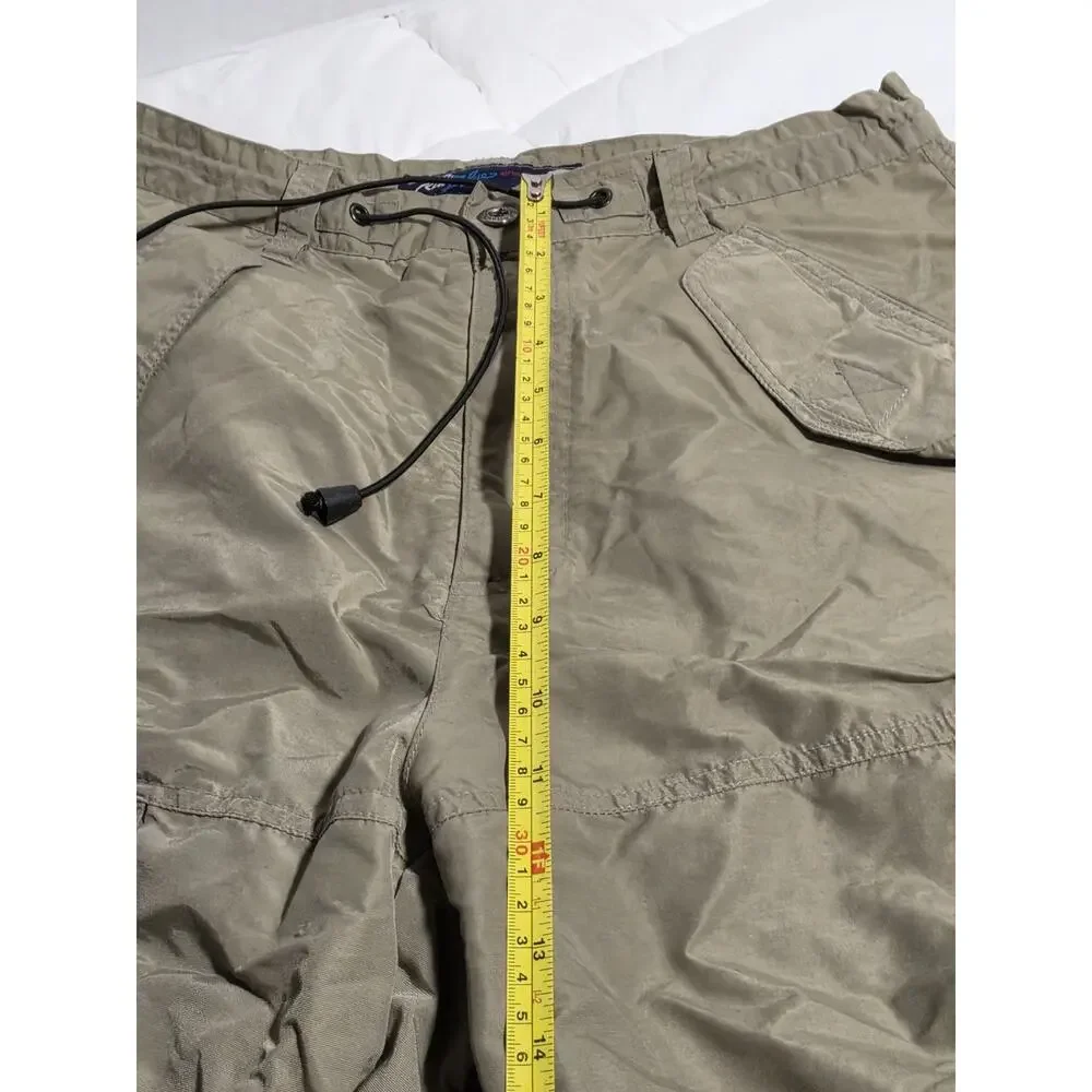 Vtg 90's Raw Blue Dnm 32A Cargo Pants Sand Khaki Y2k Retro Streetwear Roomy